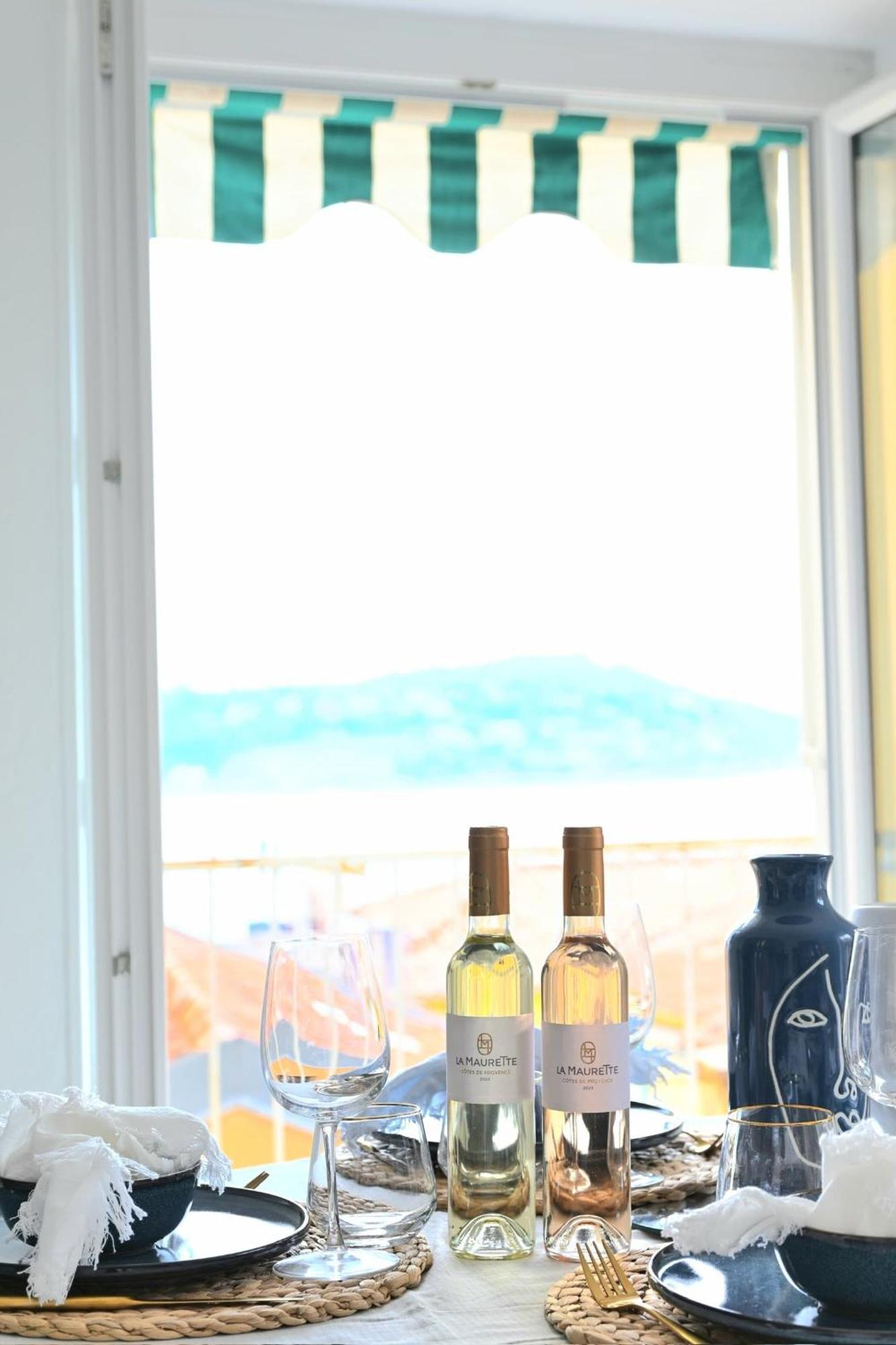 The Seaside Serenity - Calm & Charming Bay View Flat - Heart Of Villefranche Exteriér fotografie